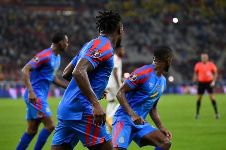Congolese voetballers in WK-sfeer zonder herkenbare gezichten