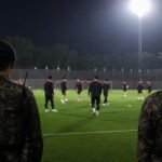 Gespannen trainingscontext rond Zuid-Korea na drone-incident tijdens het WK