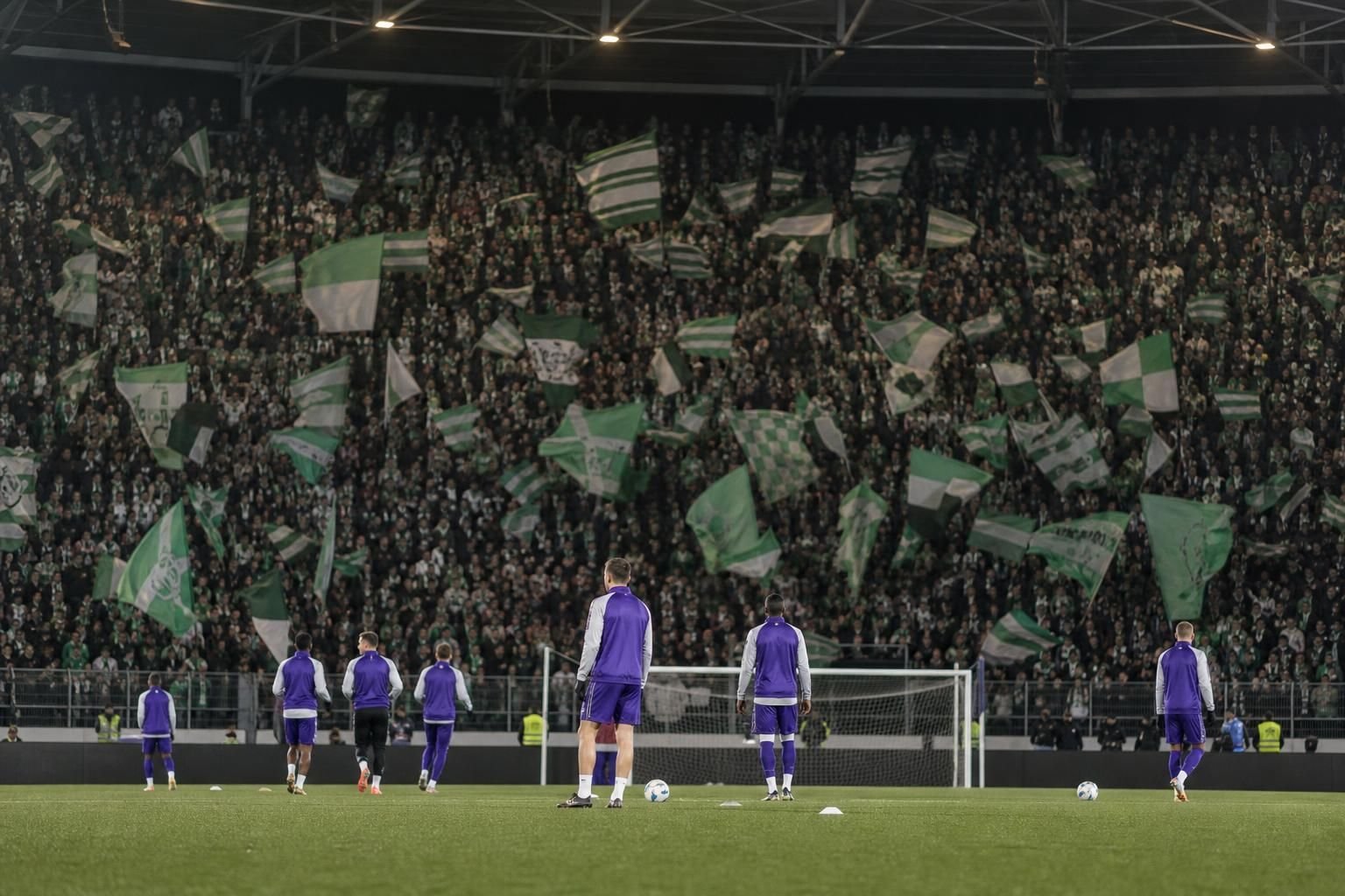 Intense Europese voetbalsfeer voor Anderlecht tegen Hammarby in Stockholm