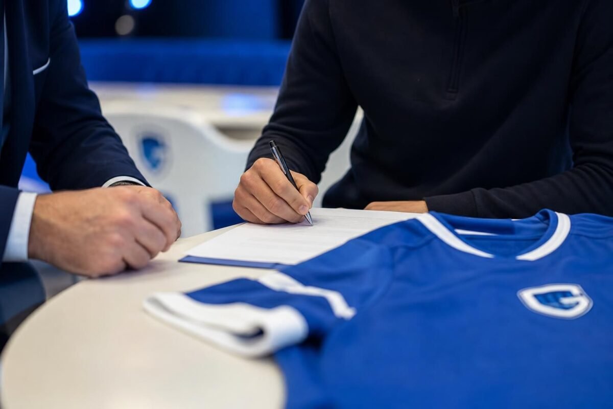 Contractmoment bij KRC Genk rond jong talent Yassine Labidi zonder herkenbare gezichten