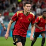 Hans Vanaken in de context van de Rode Duivels voor het WK-duel tegen Iran