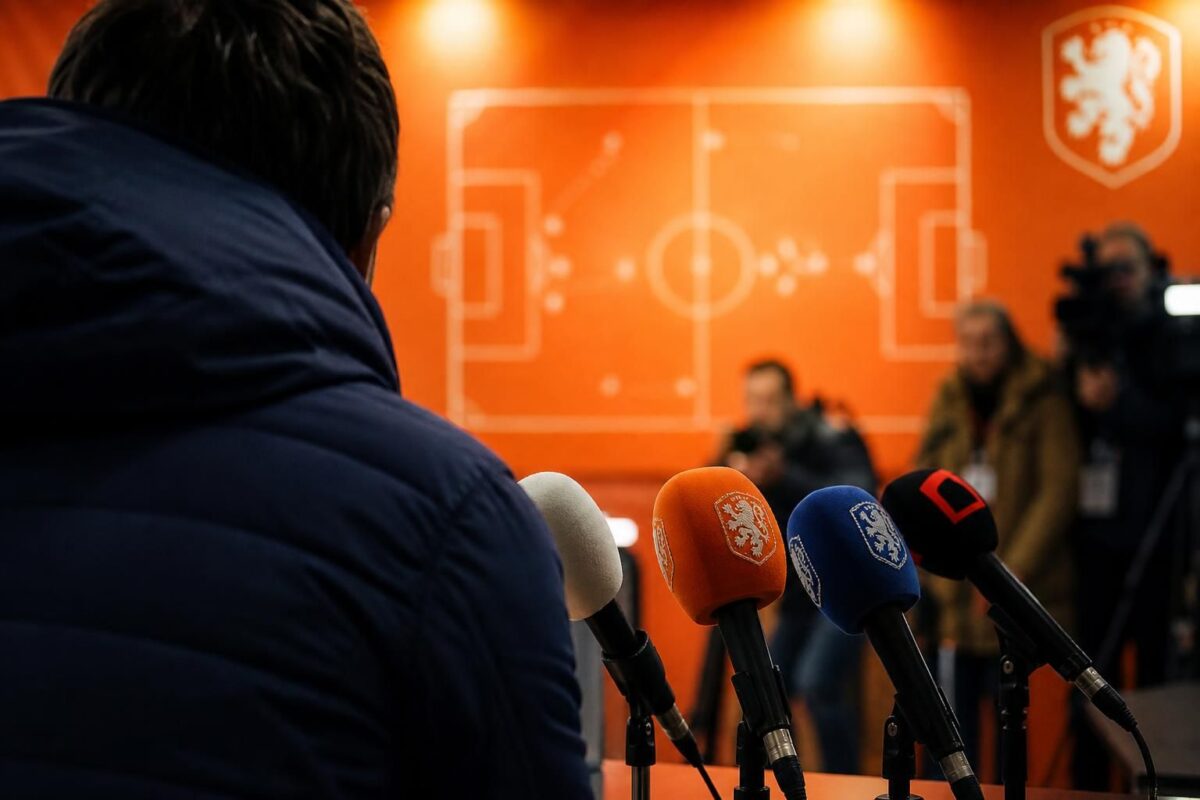 Perscontext rond de discussie over het middenveld van het Nederlands elftal