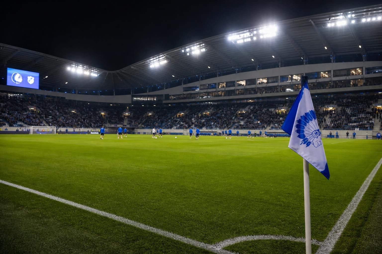Europese stadioncontext rond KAA Gent voor de voorronde tegen FK LNZ Tsjerkasy