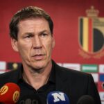 Rudi Garcia in een gespannen perscontext rond de defensieve keuzes bij de Rode Duivels