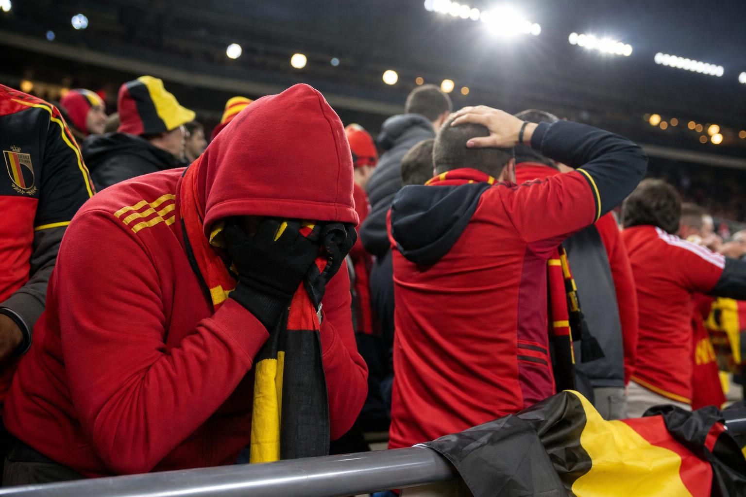 Gespannen sfeer rond de Rode Duivels tijdens de WK-groepsfase