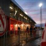 Transfercontext rond KV Kortrijk aan het Guldensporenstadion zonder herkenbare gezichten