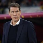 Rudi Garcia tijdens een gespannen interlandavond van de Rode Duivels