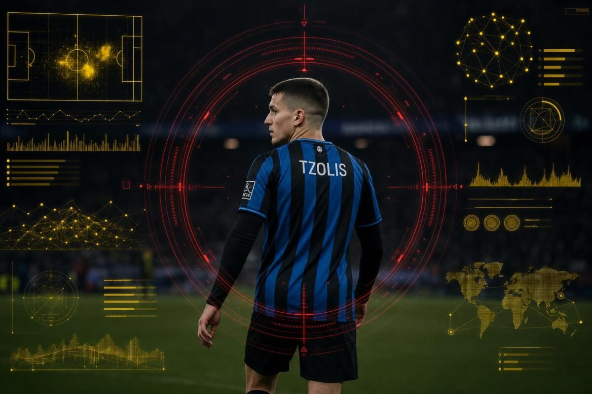 TransferScout-analyse van het gerucht rond Christos Tzolis, Club Brugge en AS Roma