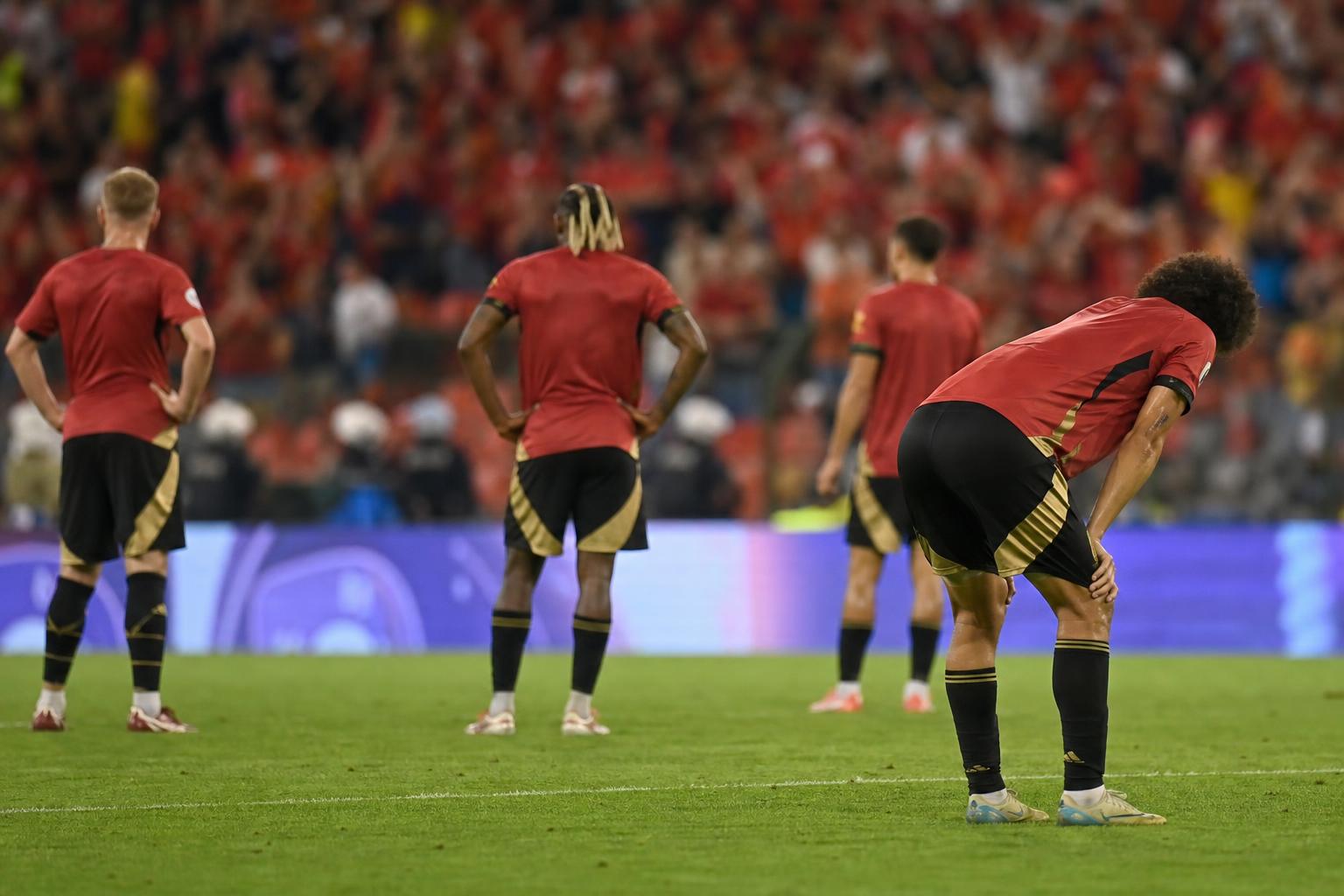 Ontgoochelde Rode Duivels na het WK-duel tegen Iran