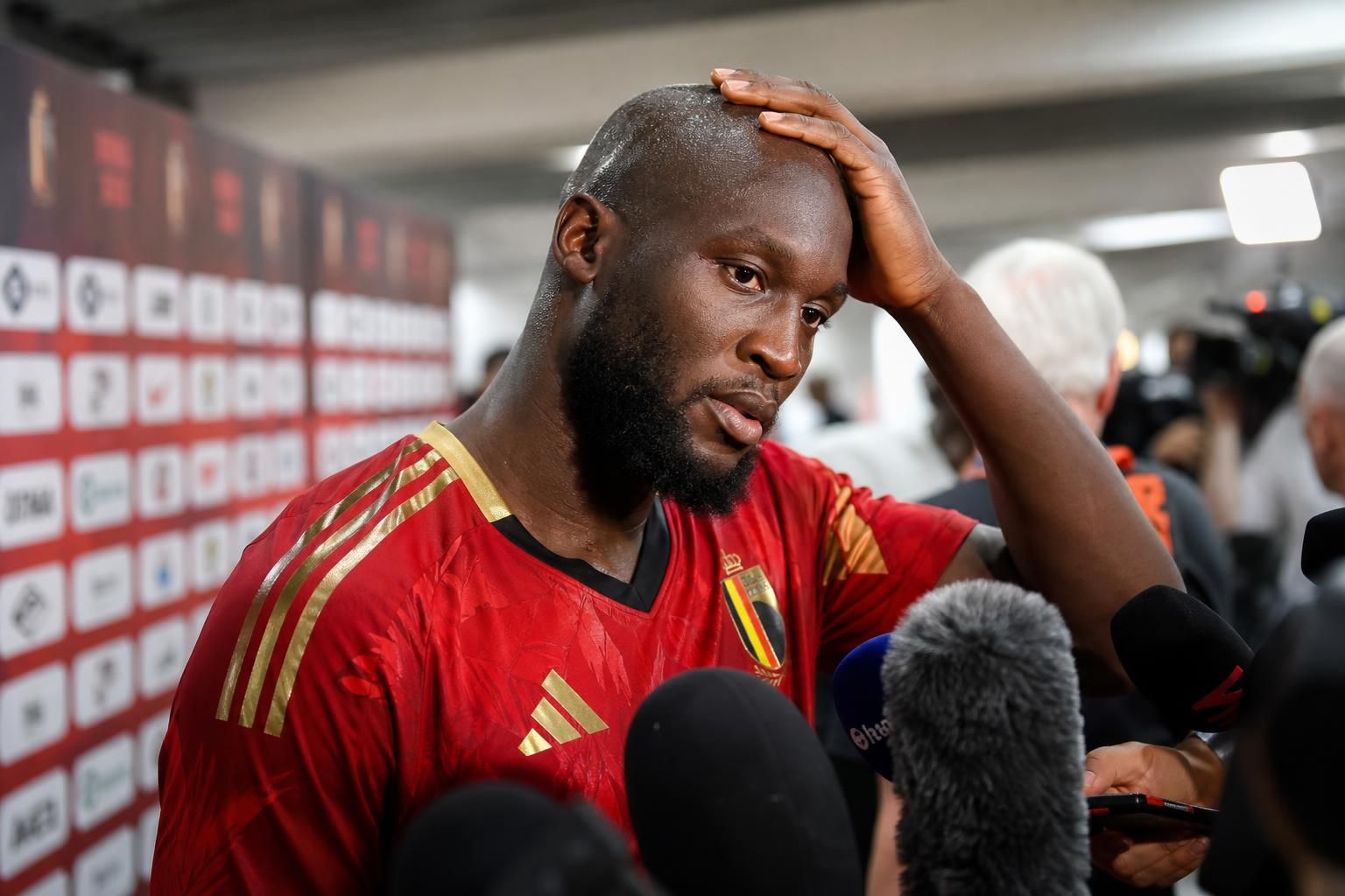 Romelu Lukaku reageert na het gelijkspel van de Rode Duivels tegen Iran