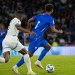 Gespannen spelsituatie tijdens Kaapverdië tegen Uruguay