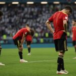 Gefrustreerde Rode Duivels na het gelijkspel tegen Iran op het WK 2026