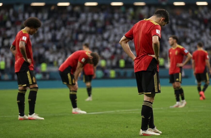 Gefrustreerde Rode Duivels na het gelijkspel tegen Iran op het WK 2026