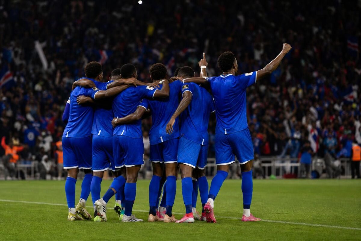 Kaapverdië viert een sterk WK-resultaat na het gelijkspel tegen Uruguay