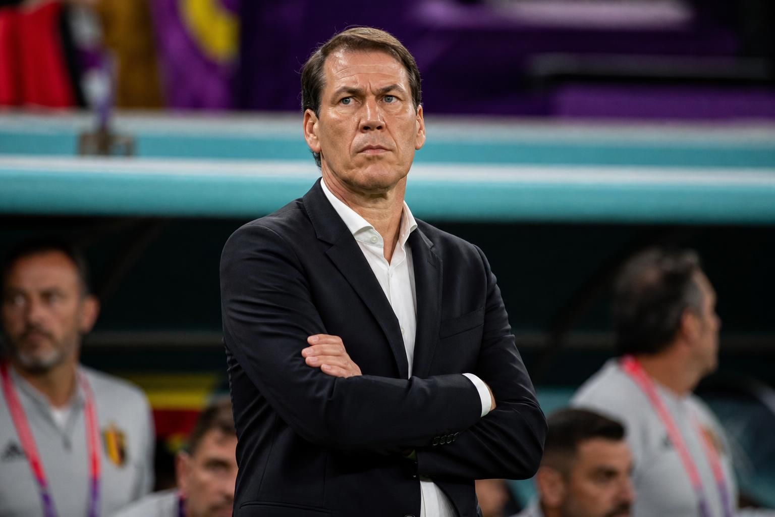 Rudi Garcia in een gespannen WK-context bij de Rode Duivels