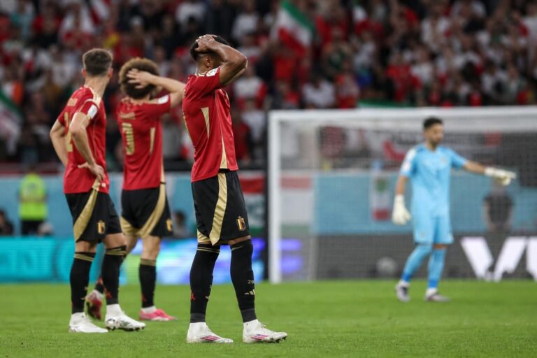 Frustratie bij de Rode Duivels na gemiste kansen tegen Iran op het WK