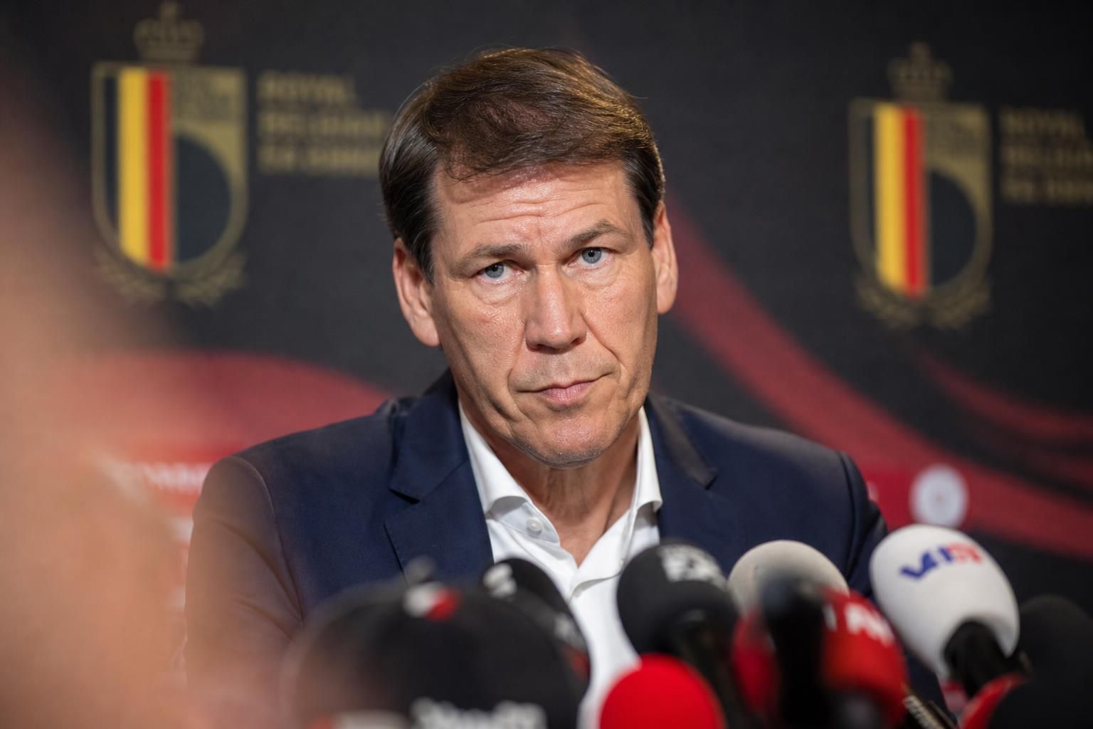 Rudi Garcia in een gespannen perscontext rond de Rode Duivels op het WK 2026