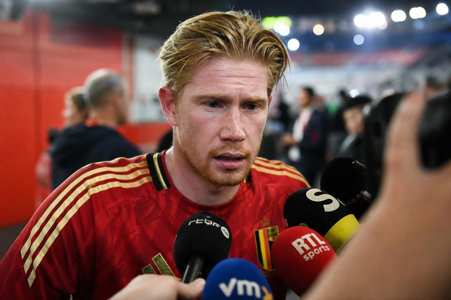 Kevin De Bruyne reageert na het gelijkspel van de Rode Duivels tegen Iran