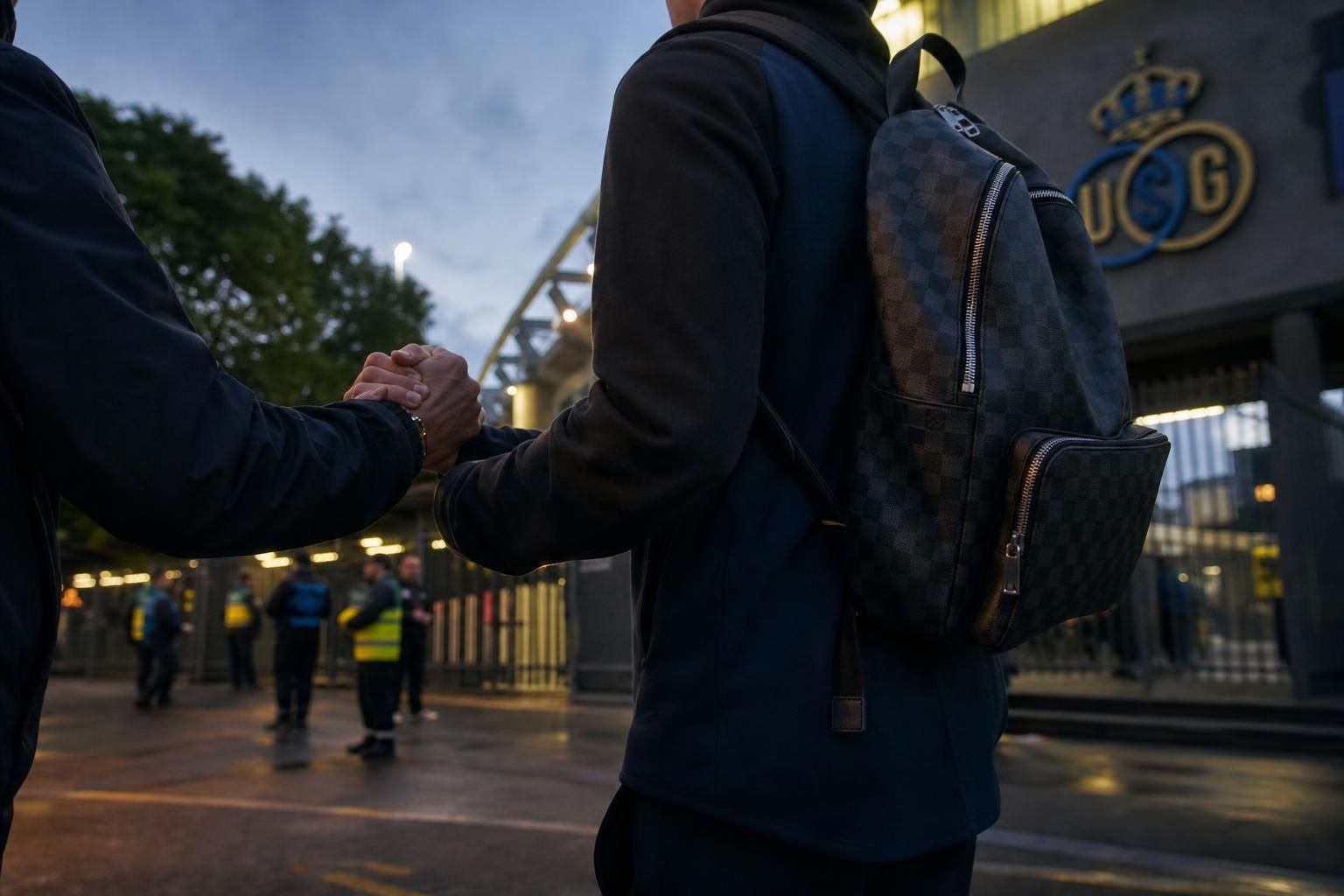 Transfercontext rond Union SG aan het Dudenpark zonder herkenbare personen