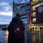 Stadionomgeving in Schotland rond de mogelijke stap van Wouter Vrancken naar Hearts