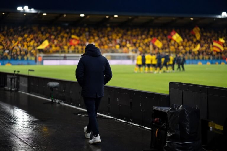 Sfeerbeeld rond Union SG na een wedstrijd, gelinkt aan een mogelijke transferzomer.