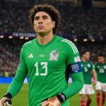 Guillermo Ochoa tijdens een WK-wedstrijd van Mexico