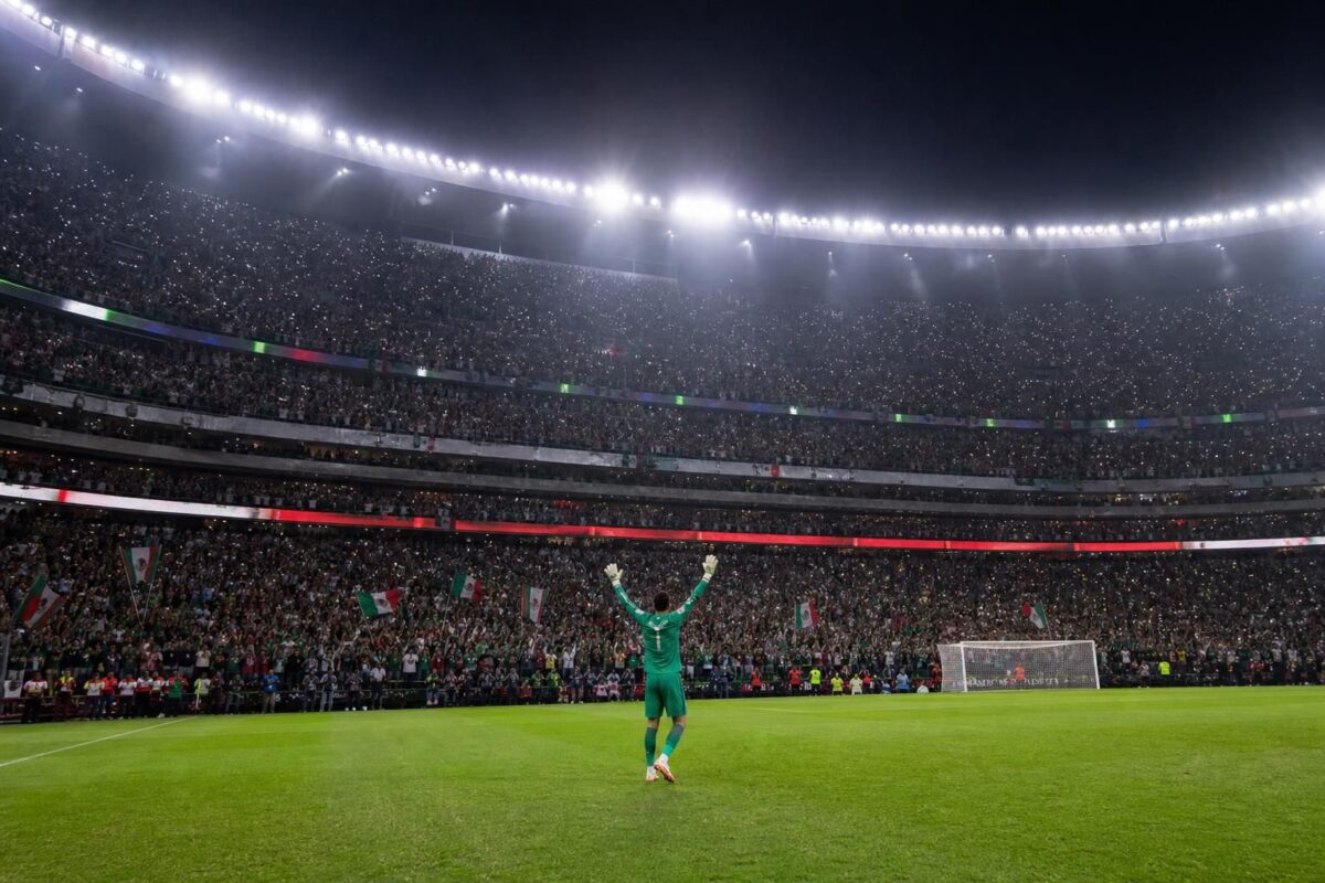 Guillermo Ochoa beleeft een emotioneel afscheidsmoment bij Mexico in het Azteca-stadion