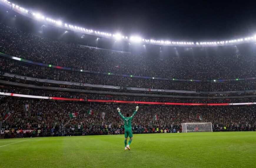 Guillermo Ochoa beleeft een emotioneel afscheidsmoment bij Mexico in het Azteca-stadion