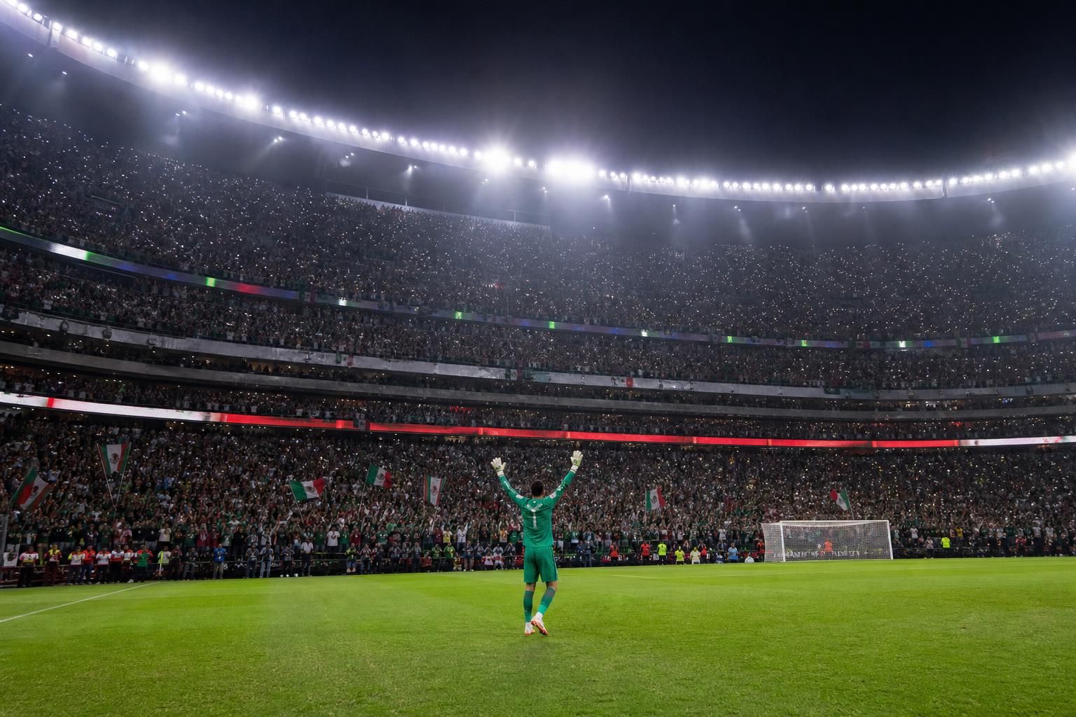 Guillermo Ochoa beleeft een emotioneel afscheidsmoment bij Mexico in het Azteca-stadion