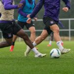 Intense training van RSC Anderlecht onder Vitor Bruno zonder herkenbare gezichten