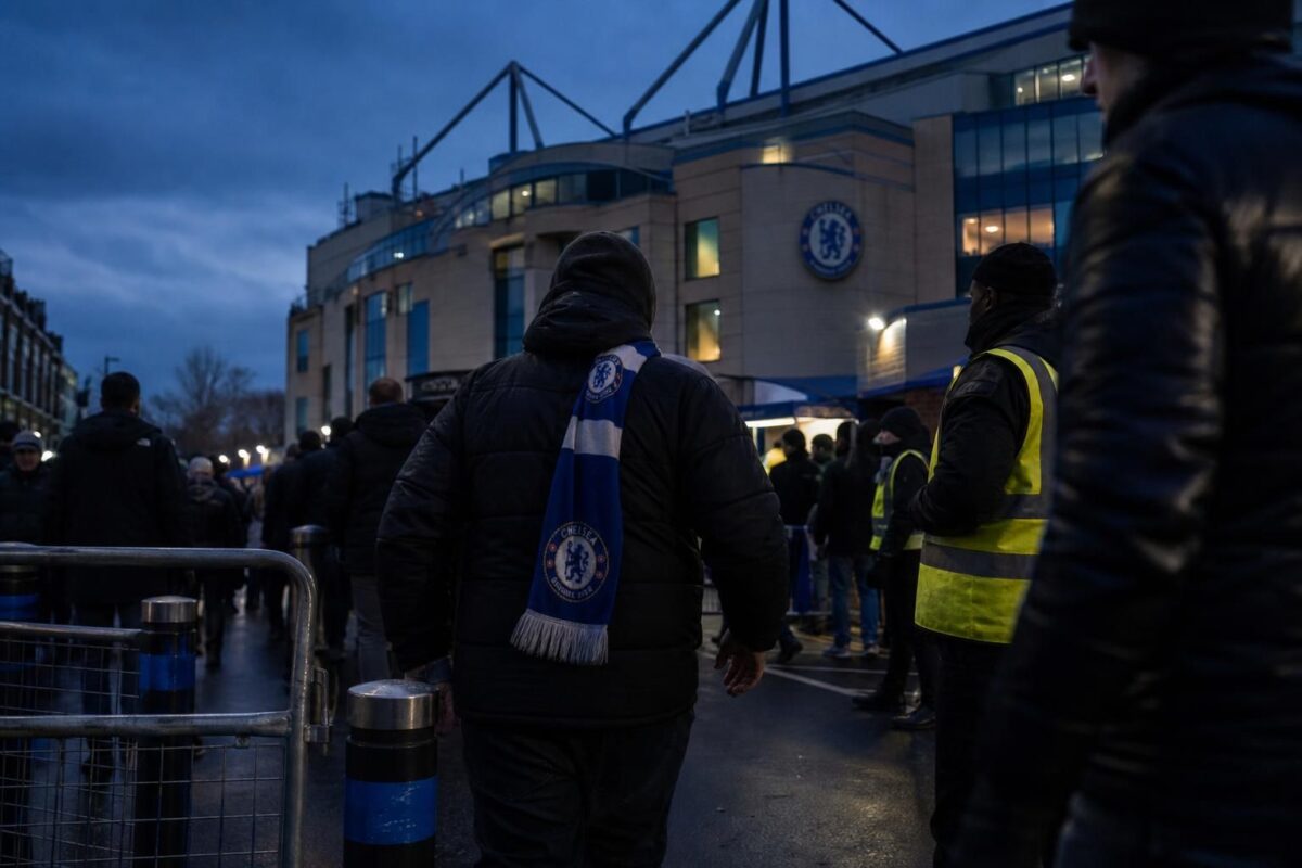 Transfercontext rond Chelsea en Marco Palestra zonder herkenbare gezichten.