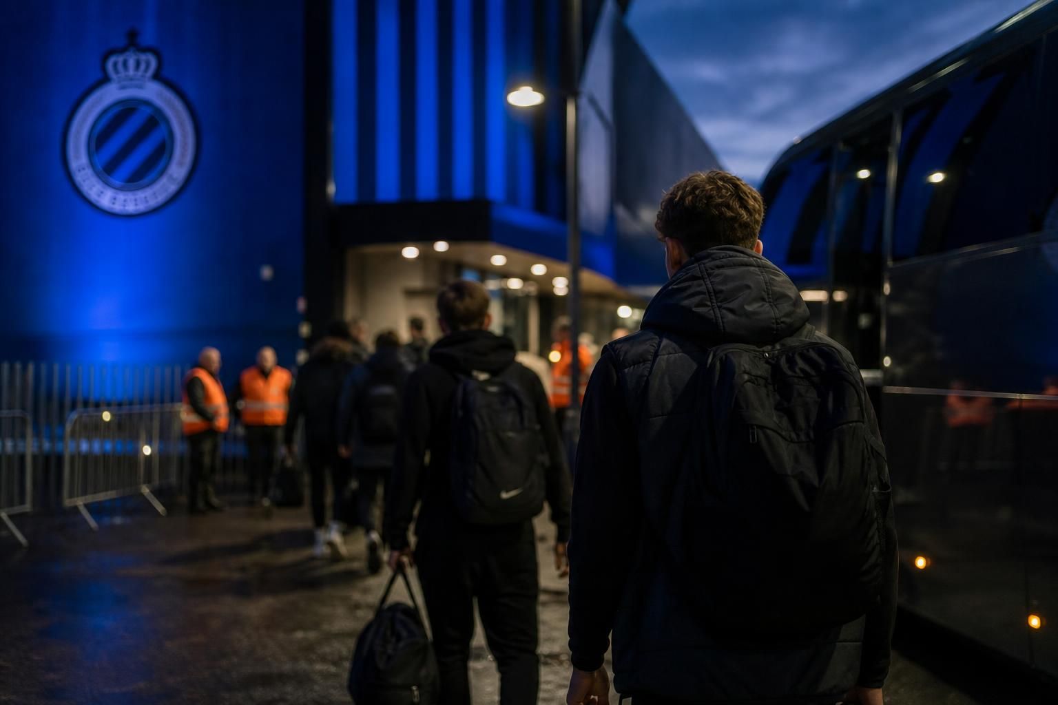 Transfercontext rond Club Brugge met jonge versterkingen in stadionomgeving