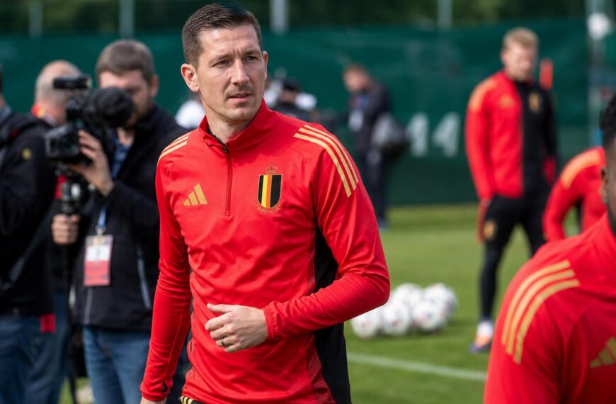 Hans Vanaken bij de Rode Duivels in aanloop naar het WK-duel met Nieuw-Zeeland