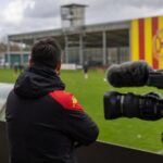 Sfeervolle KV Mechelen-context Achter de Kazerne bij de terugkeer van Jugoslav Lazic