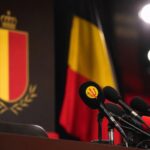 Persmoment voor België tegen Nieuw-Zeeland op het WK met voelbare spanning