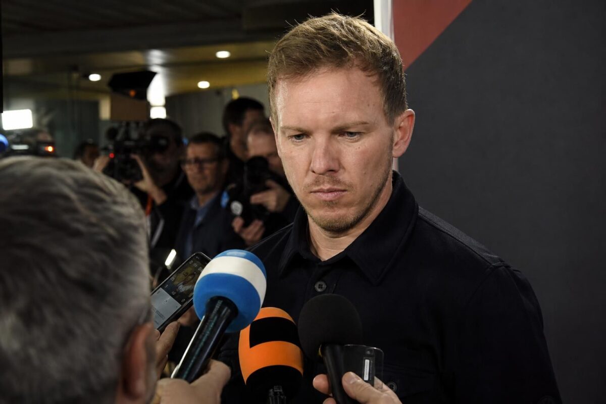 Julian Nagelsmann reageert gespannen na de Duitse nederlaag tegen Ecuador