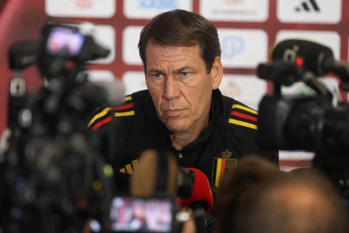 Rudi Garcia in een gespannen perscontext bij de Rode Duivels