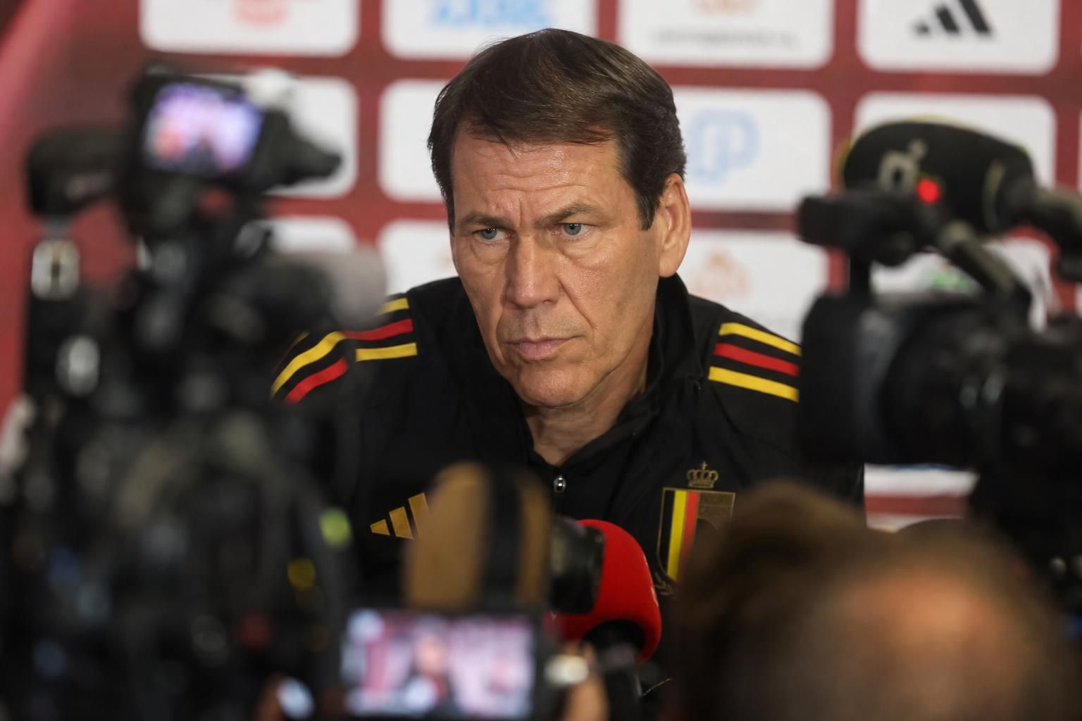 Rudi Garcia in een gespannen perscontext bij de Rode Duivels