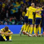 Zweedse spelers beleven gemengde emoties na het WK-duel tegen Japan
