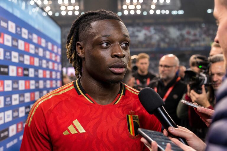 Jérémy Doku reageert na de ruime WK-zege van de Rode Duivels tegen Nieuw-Zeeland