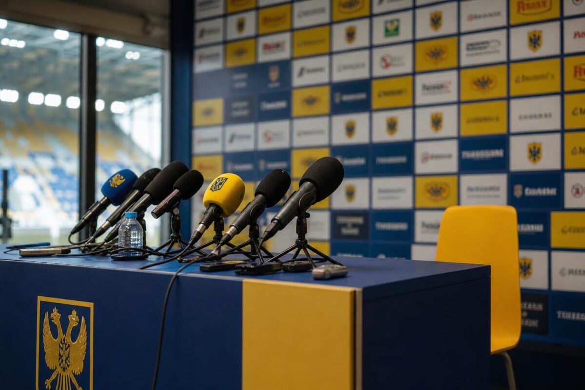 STVV-persmoment met focus op transferdruk en de heropbouw van de kern