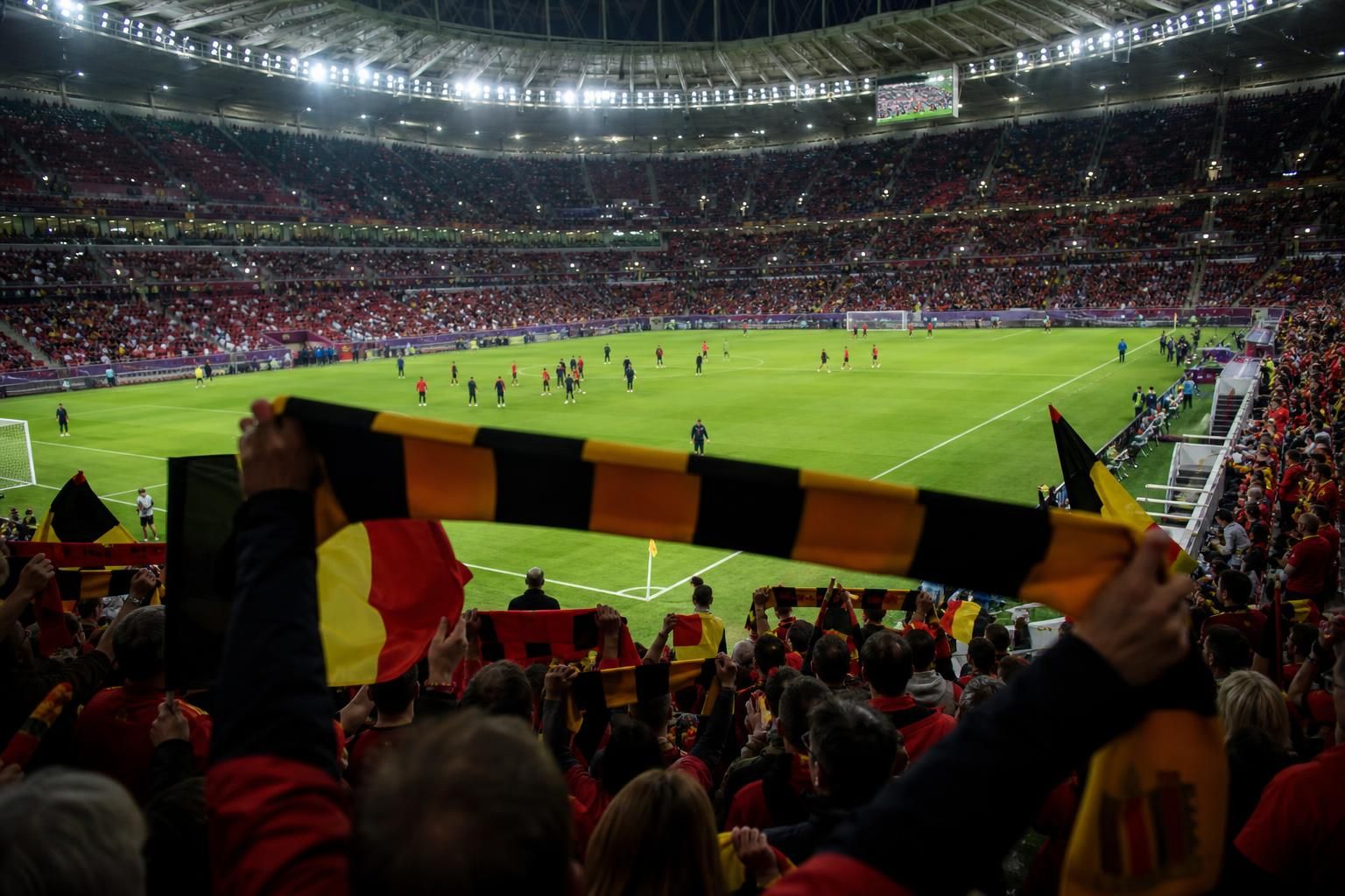 Gespannen WK-sfeer rond de Rode Duivels voor het duel met Senegal