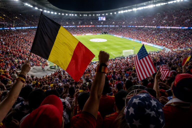 WK-sfeer rond de Rode Duivels met spanning voor een mogelijke clash tegen de Verenigde Staten