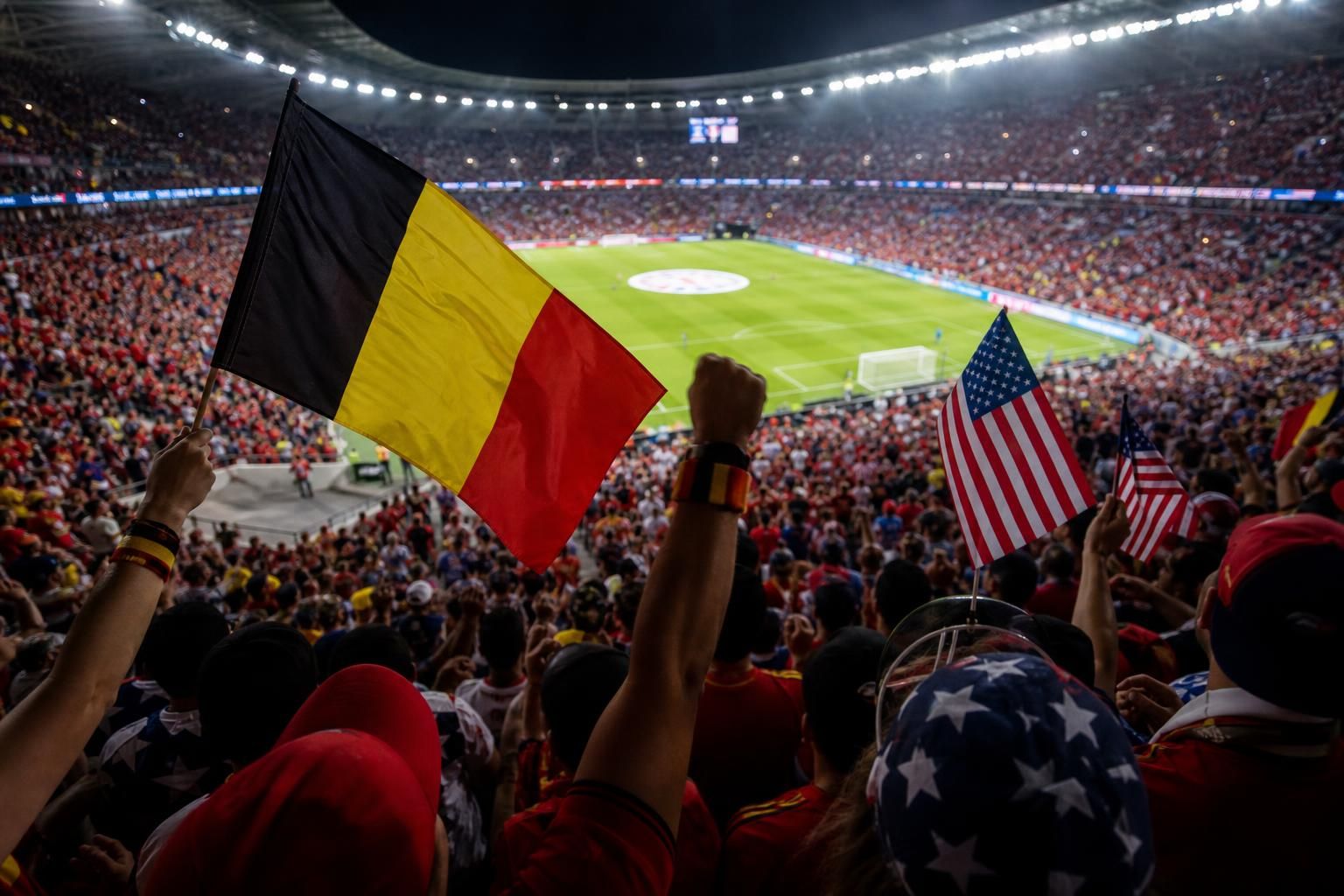 WK-sfeer rond de Rode Duivels met spanning voor een mogelijke clash tegen de Verenigde Staten