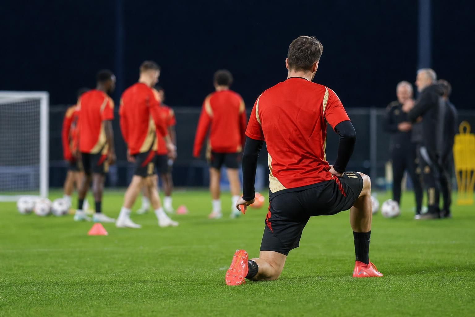 Zeno Debast werkt bij de Rode Duivels aan zijn comeback tijdens het WK 2026