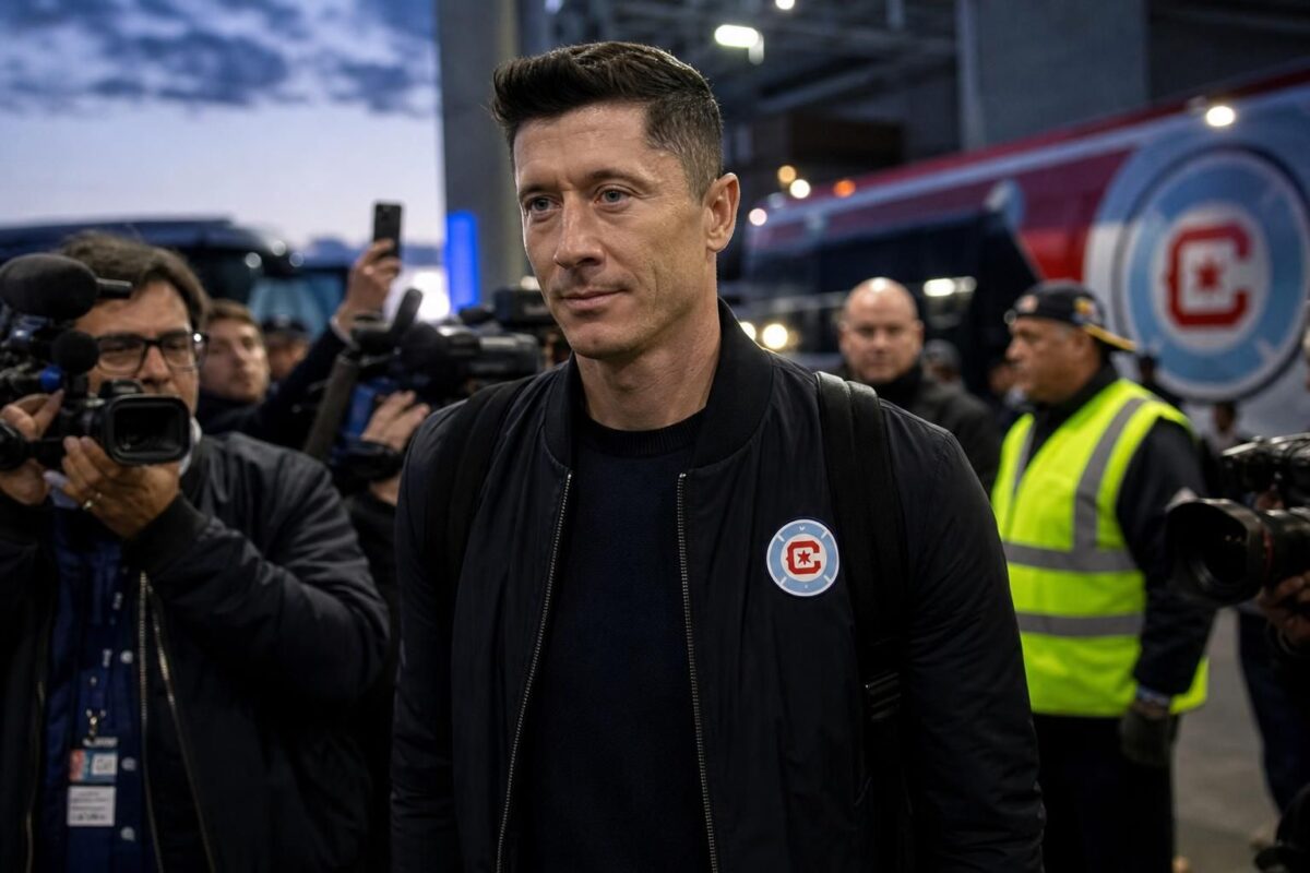 Robert Lewandowski in transfercontext rond een mogelijk MLS-avontuur bij Chicago Fire