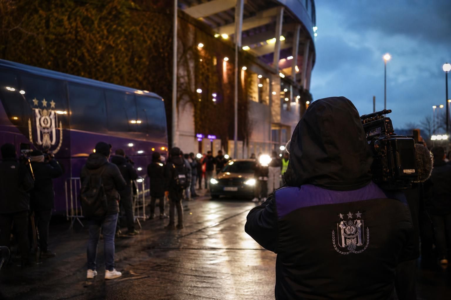 Sfeerbeeld rond RSC Anderlecht tijdens de transferzomer