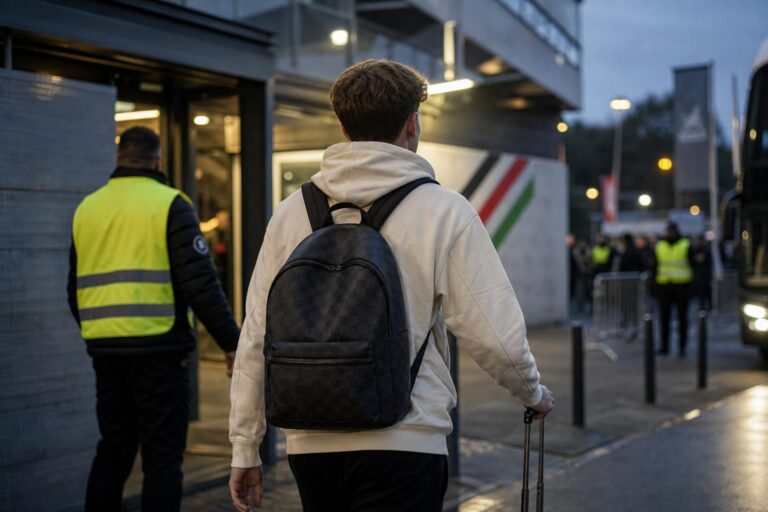 Sfeerbeeld rond OH Leuven tijdens een transferzomer aan Den Dreef.