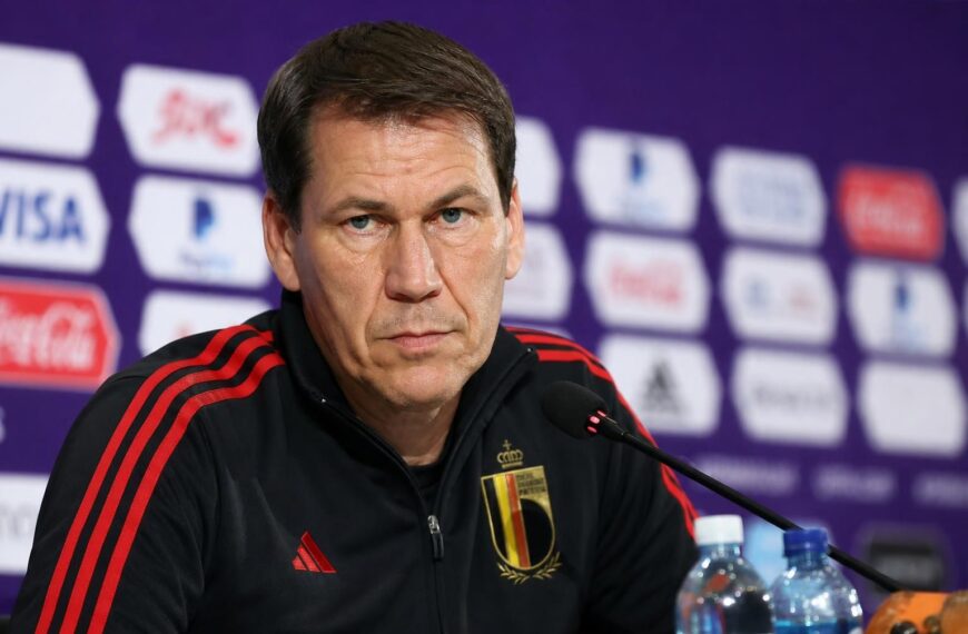 Rudi Garcia in een gespannen perscontext bij de Rode Duivels voor de WK-match tegen Senegal