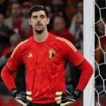 Thibaut Courtois in een gespannen strafschoppensituatie bij de Rode Duivels